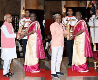 विदर्भ का गौरव: नागपुर के डॉ. विलास डांगरे और यवतमाल के सुभाष शर्मा को ‘पद्मश्री’, राष्ट्रपति द्रौपदी मुर्मू ने किया सम्मानित