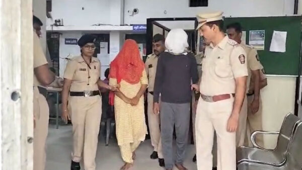 अनैतिक संबंधों में बाधा बना पति, पत्नी ने प्रेमी संग मिलकर की गला घोंटकर हत्या — दोनों आरोपी गिरफ्तार