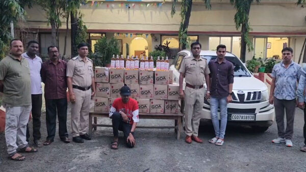 गोंदिया: आमगांव पुलिस की बड़ी कार्रवाई, अवैध शराब तस्करी करते युवक गिरफ्तार; 17 लाख रुपये से अधिक की शराब जब्त