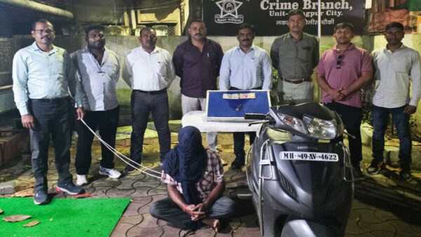 नागपुर: पुलिसकर्मी बनकर 28 हजार रुपये लूटने वाला पूर्व फुटपाथ विक्रेता गिरफ्तार