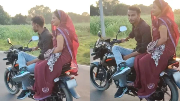 “महिलाओं के सामने लड़कों की हवाबाजी, वायरल वीडियो में देखा गया”