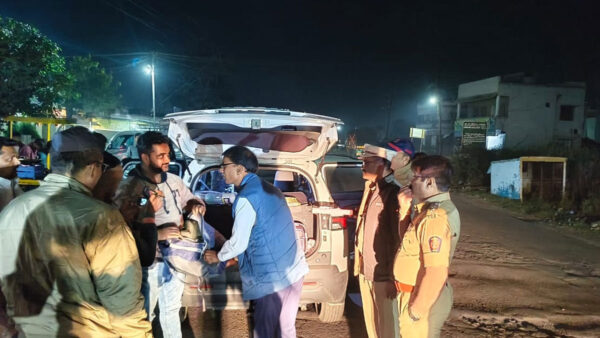 अकोला: बालापुर नगर परिषद चुनाव को लेकर सुरक्षा सतर्कता बढ़ी, पुलिस और महसूल विभाग ने शुरू किया संयुक्त जांच अभियान