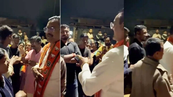 भद्रावती में BJP उम्मीदवार धानोरकर को महिलाओं ने घेरा, शराब की दुकानों पर सवाल उठाया, बिना जवाब दिए लौटे